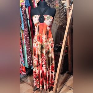 🦋NWOT Klessman Floral Maxi 🧡